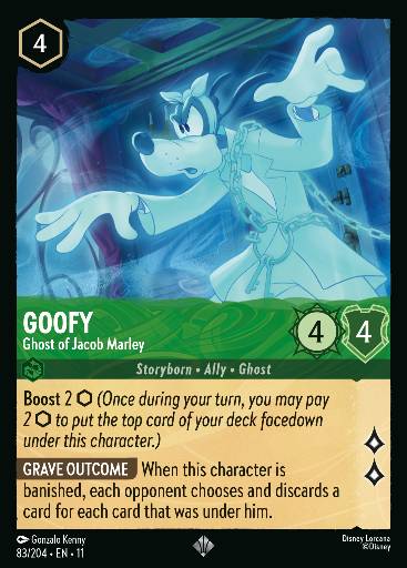 Goofy - Ghost of Jacob Marley 83/204