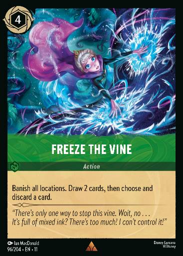 Freeze the Vine 96