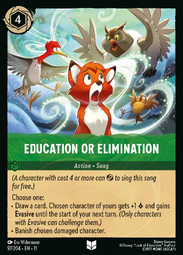 Education or Elimination 97