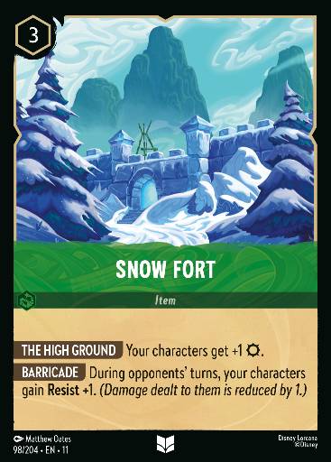 Snow Fort 98