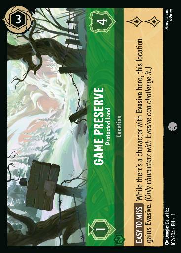 Game Preserve - Protected Land 102