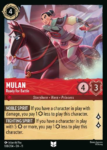 Mulan - Ready for Battle 108/204