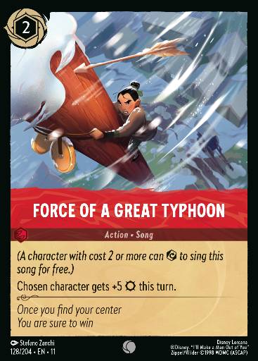 Force of a Great Typhoon 128