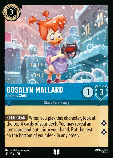 Gosalyn Mallard - Curious Child 149