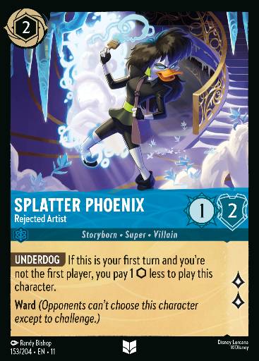 Splatter Phoenix - Rejected Artist 153
