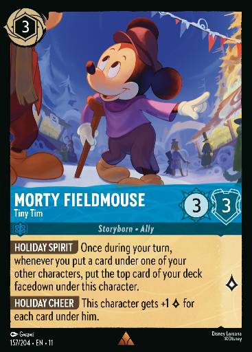 Morty Fieldmouse - Tiny Tim 157/204