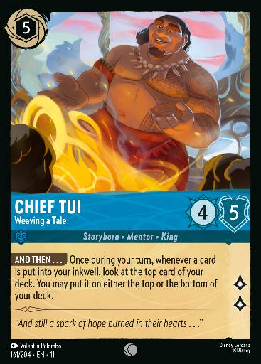Chief Tui - Weaving a Tale 161