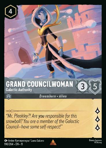 Grand Councilwoman - Galactic Authority 190/204