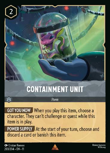 Containment Unit 203