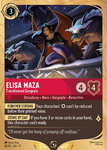 Elisa Maza - Transformed Gargoyle 30/P3