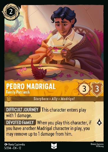 Pedro Madrigal - Family Patriarch 5/204