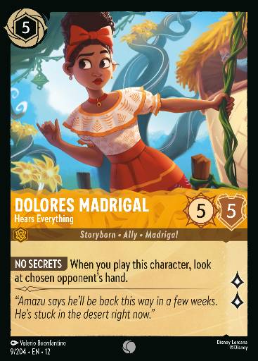 Dolores Madrigal - Hears Everything 9/204