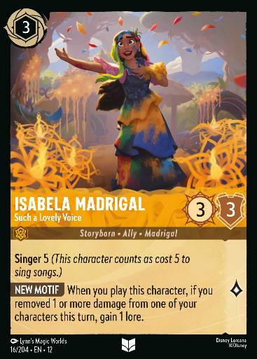 Isabela Madrigal - Such a Lovely Voice 16/204