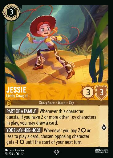 Jessie - Lively Cowgirl 20/204