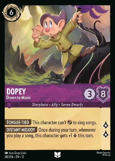 Dopey - Drawn to Music 38/204