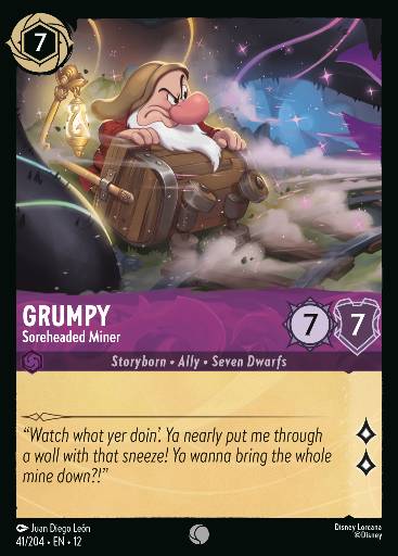 Grumpy - Soreheaded Miner 41/204