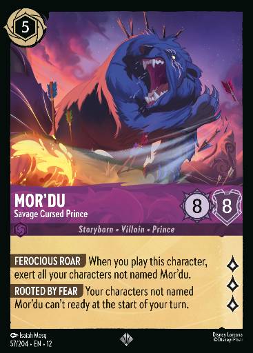 Mor'du - Savage Cursed Prince 57/204