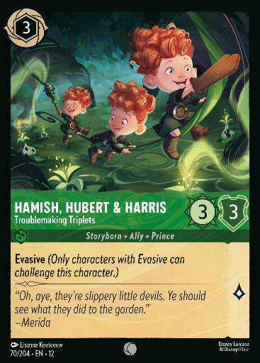 Hamish, Hubert & Harris - Troublemaking Triplets 70/204
