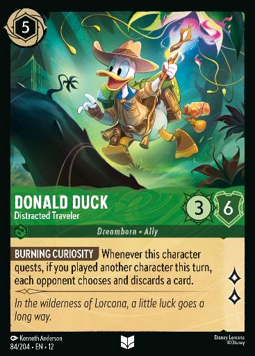 Donald Duck - Distracted Traveler 84