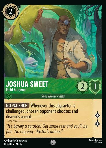 Joshua Sweet - Field Surgeon 88/204