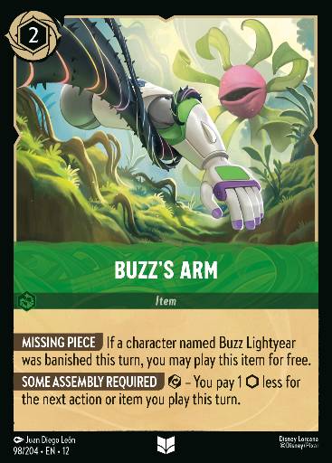 Buzz's Arm 98