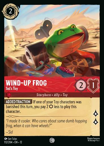 Wind-Up Frog - Sid's Toy 112