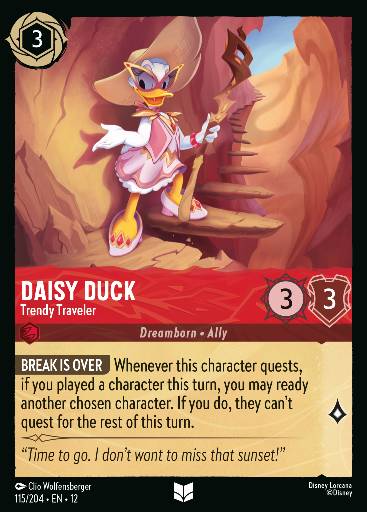 Daisy Duck - Trendy Traveler 115