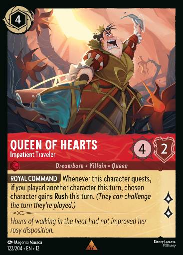 Queen of Hearts - Impatient Traveler 122