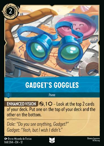 Gadget's Goggles 168