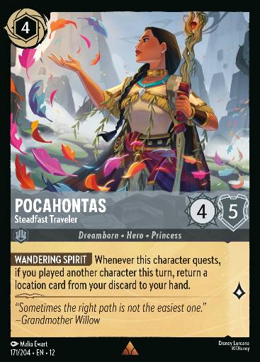 Pocahontas - Steadfast Traveler 171