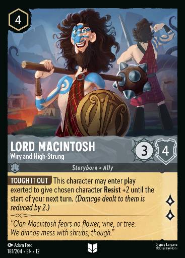 Lord Macintosh - Wiry and High-Strung 181