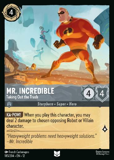 Mr. Incredible - Taking Out the Trash 185