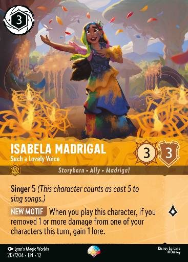 Isabela Madrigal - Such a Lovely Voice 207