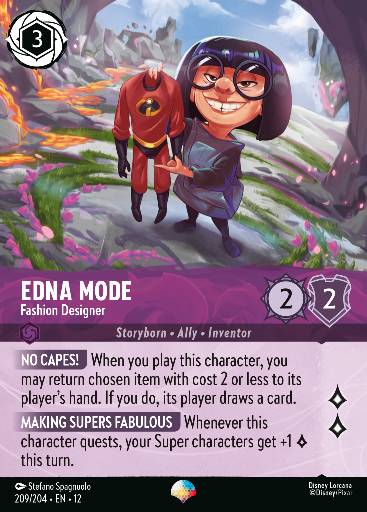 Edna Mode - Fashion Designer 209