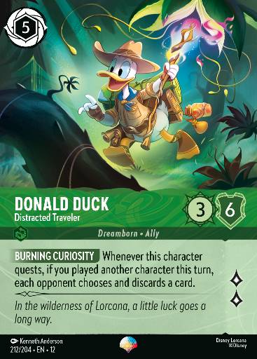 Donald Duck - Distracted Traveler 212