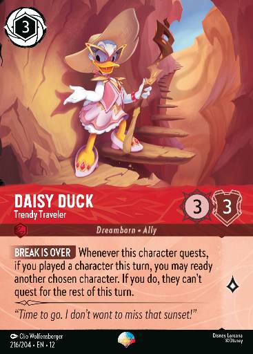 Daisy Duck - Trendy Traveler 216