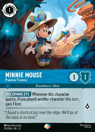 Minnie Mouse - Practical Traveler 219