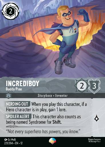 Incrediboy - Buddy Pine 221