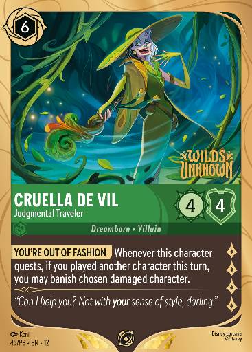 Cruella De Vil - Judgmental Traveler 45