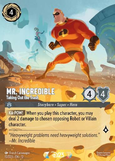 Mr. Incredible - Taking Out the Trash 15/D23