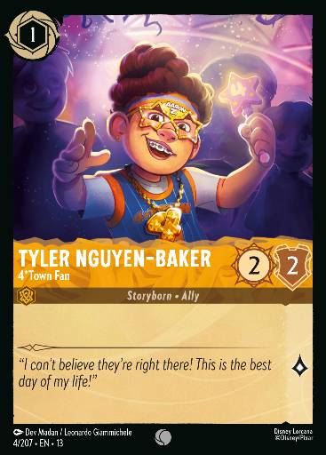 Tyler Nguyen-Baker - 4*Town Fan 4/207