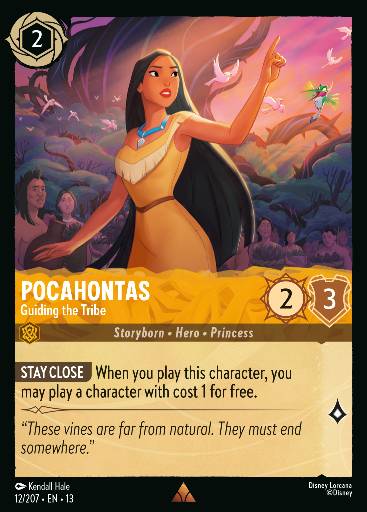 Pocahontas - Guiding the Tribe 12/207