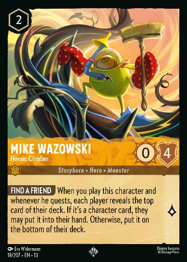 Mike Wazowski - Heroic Climber 18/207