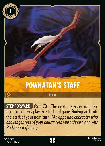 Powhatan's Staff 36