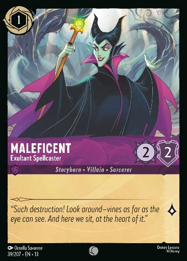 Maleficent - Exultant Spellcaster 39/207