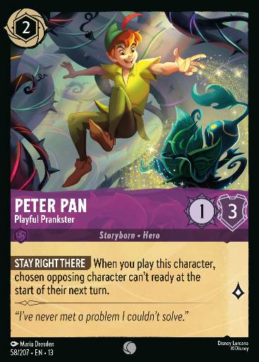 Peter Pan - Playful Prankster 58