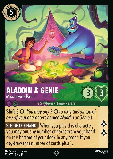 Aladdin & Genie - Mischievous Pals 59