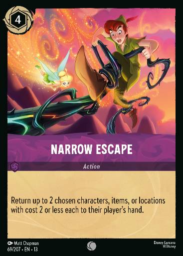 Narrow Escape 69