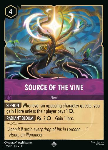 Source of the Vine 72/207