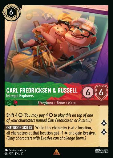 Carl Fredricksen & Russell - Intrepid Explorers 98